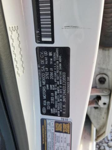 3KPF24AD2LE208969 KIA FORTE FE