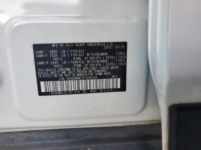 4S4BSBNC1F3289460 Subaru Outback 2.5i Limited