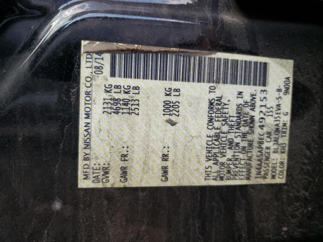 1N4AA5AP8EC492153 Nissan MAXIMA S