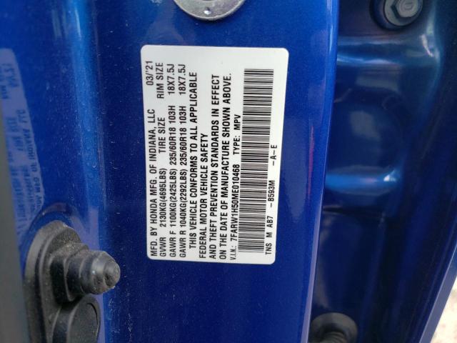 2021 HONDA CR-V EX - 7FARW1H50ME010468