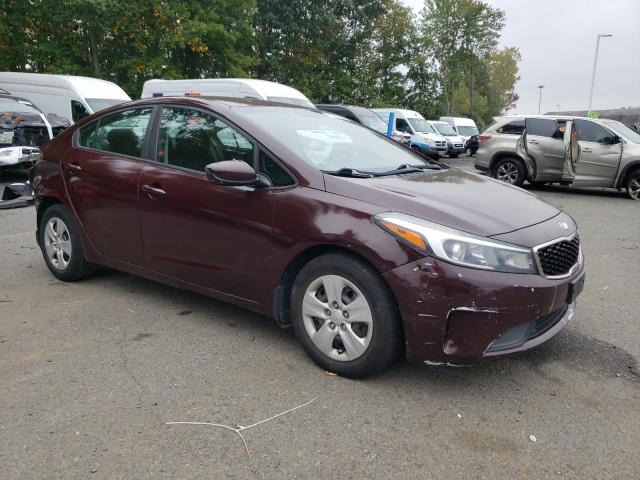  KIA FORTE 2017 Бордовий