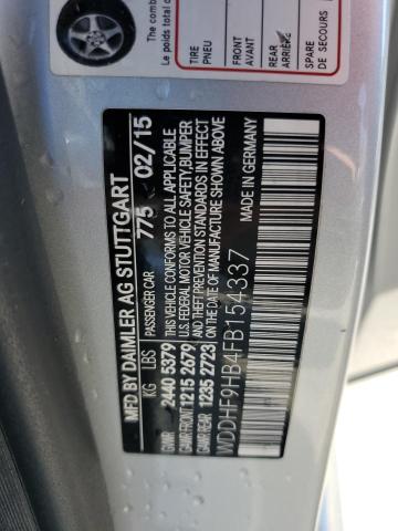 2015 MERCEDES-BENZ E 250 BLUE - WDDHF9HB4FB154337