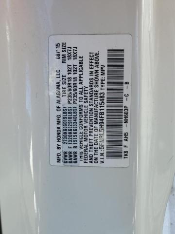 VIN 5FNRL5H94FB115483 2015 HONDA ODYSSEY no.13