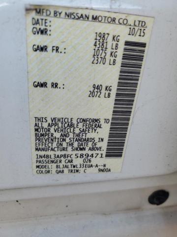 1N4BL3AP8FC589471 Nissan Altima 3.5s