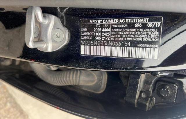 WDD5J4GB5LN066154 Mercedes-Benz CLA 250