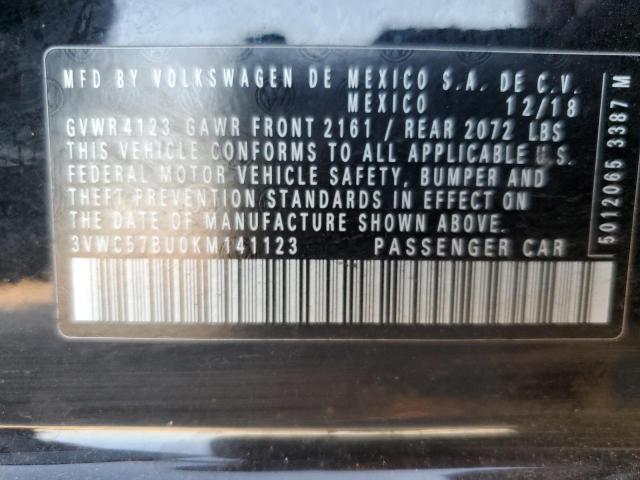 2019 VOLKSWAGEN JETTA S - 3VWC57BU0KM141123