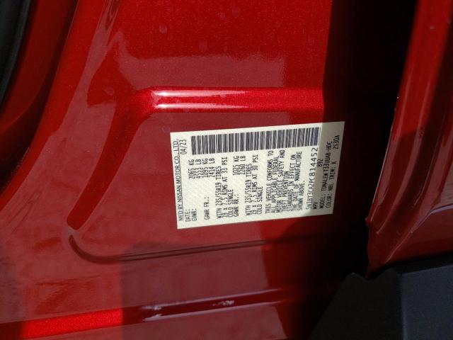 5N1BT3CA2PC814452 Nissan Rogue Sl