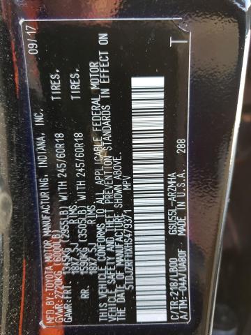 5TDJZRFHXHS479371 Toyota Highlander Se