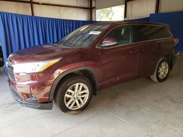 2015 Toyota Highlander Le VIN: 5TDBKRFH0FS098537 Lot: 71454433