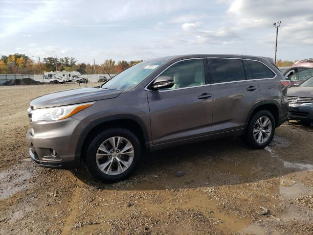  TOYOTA HIGHLANDER 2015 Сірий