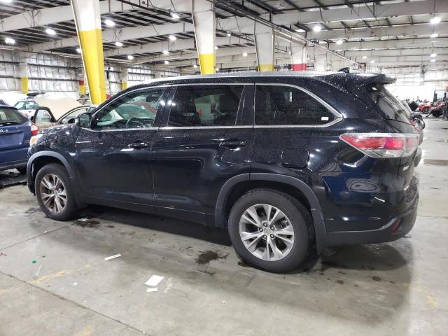 VIN 5TDJKRFH4ES009837 2014 Toyota Highlander, Xle no.2