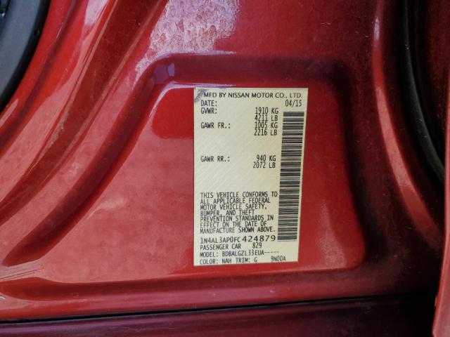 1N4AL3AP0FC424879 Nissan ALTIMA 2.5