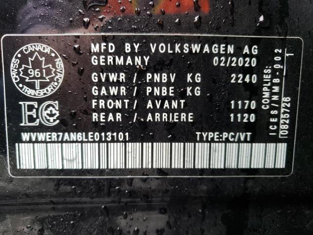 2020 VOLKSWAGEN ARTEON EXE - WVWER7AN6LE013101