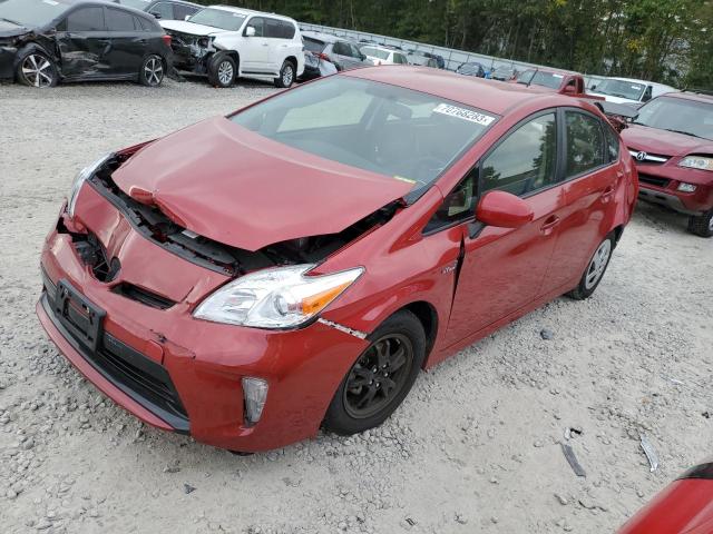  TOYOTA PRIUS 2015 Червоний