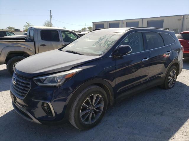 KM8SN4HF3HU206861 | 2017 Hyundai santa fe se