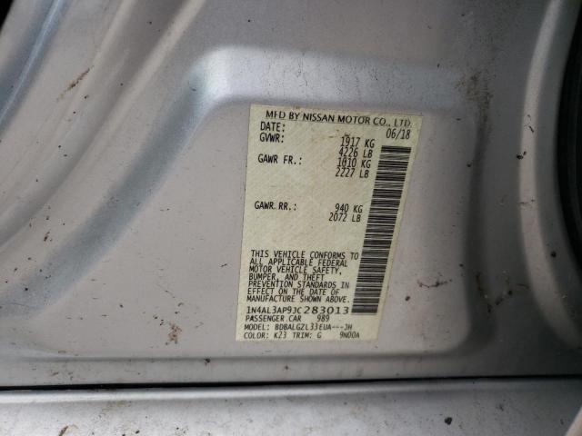 1N4AL3AP9JC283013 Nissan ALTIMA 2.5