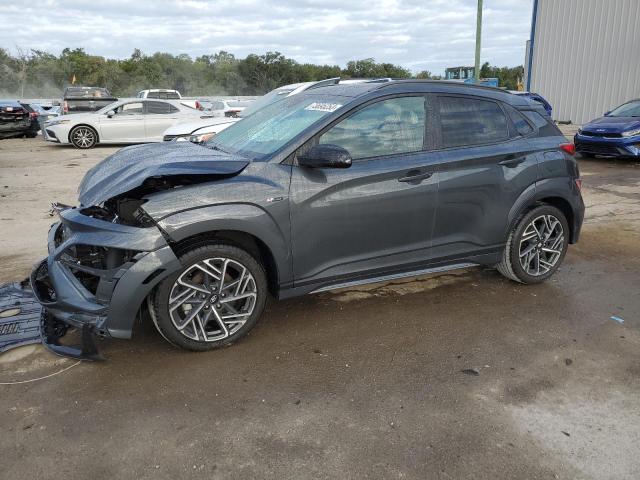 KM8K33A35NU869523 | 2022 HYUNDAI KONA N LIN