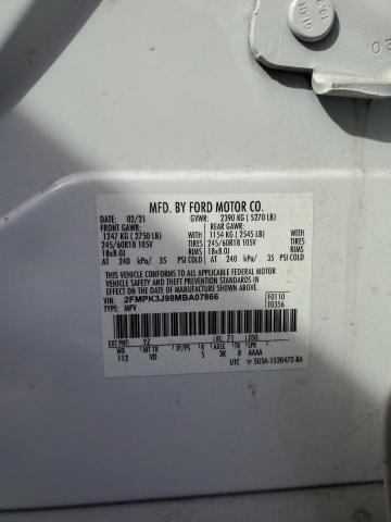 2FMPK3J98MBA07866 2021 FORD EDGE, photo no. 13