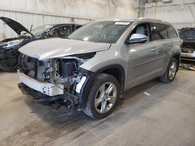 VIN 5TDDKRFH2FS156205 2015 Toyota Highlander, Limited no.1