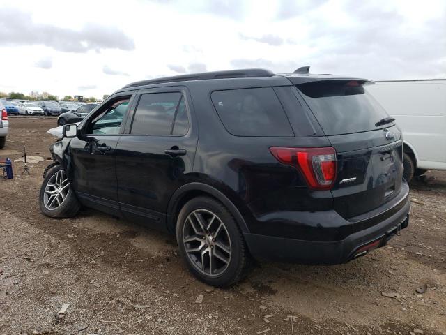  FORD EXPLORER 2017 Чорний