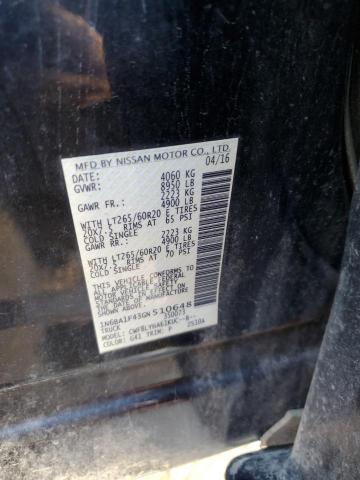 1N6BA1F43GN510648 Nissan Titan Xd Sl