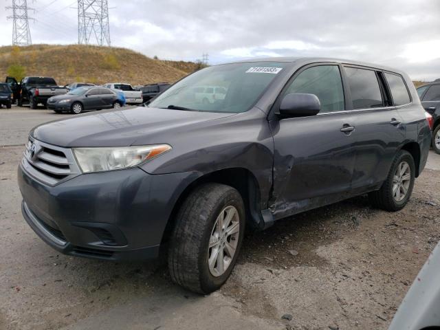 VIN 5TDZA3EH6DS033317 2013 Toyota Highlander, Base no.1