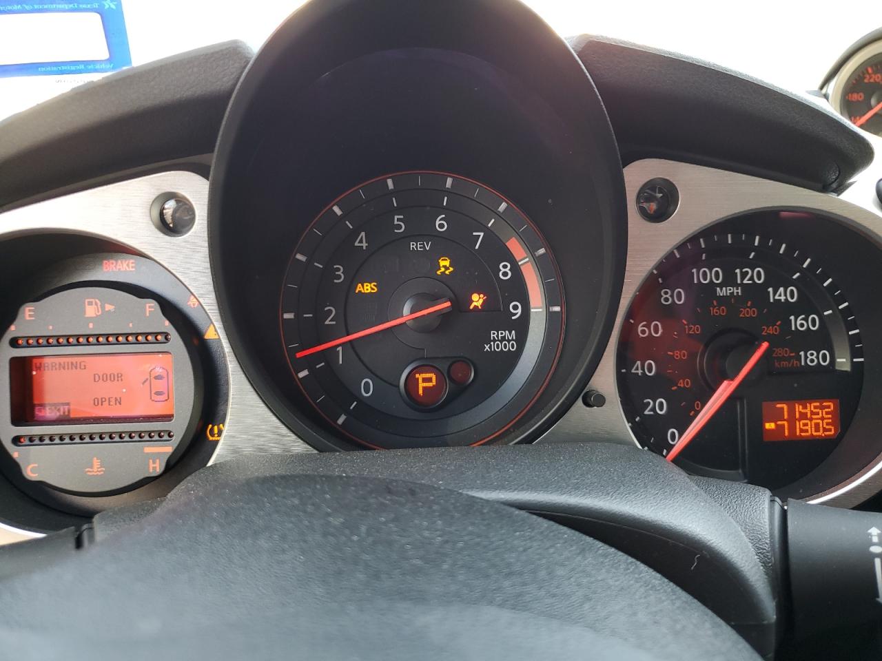 VIN: JN1AZ4EHXGM932079 2016 NISSAN 370Z