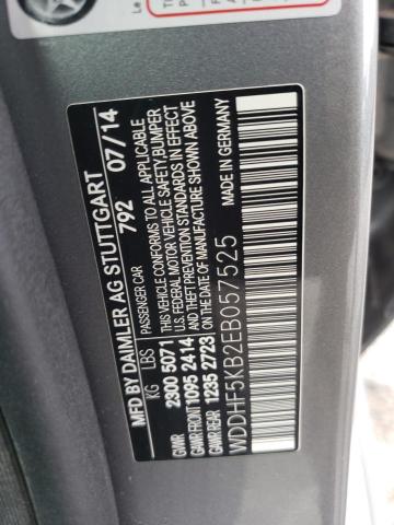 WDDHF5KB2EB057525 Mercedes-Benz E 350