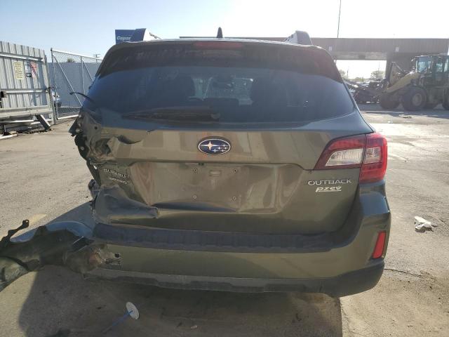  SUBARU OUTBACK 2016 Зелений