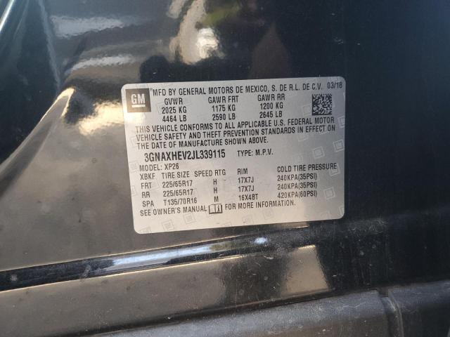 2018 CHEVROLET EQUINOX LS - 3GNAXHEV2JL339115