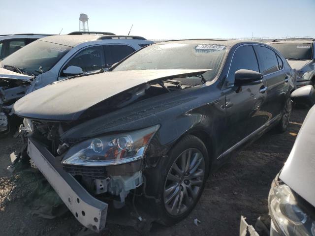 Lot #2487627848 2015 LEXUS LS 460L salvage car