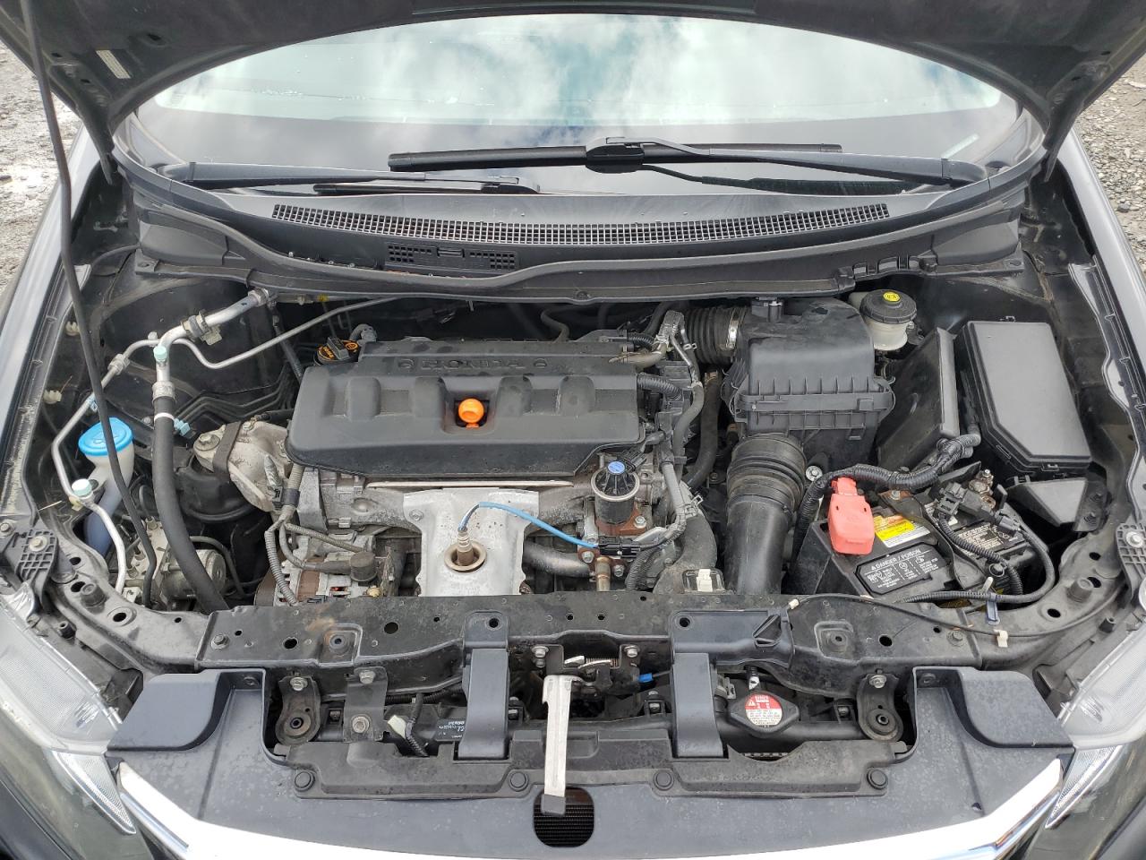 Lot #2186619207 2012 HONDA CIVIC EXL