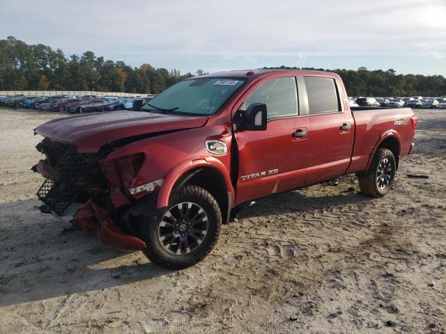  NISSAN TITAN 2016 Бургунді