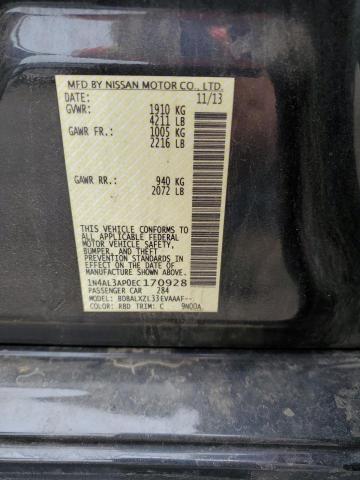 1N4AL3AP0EC170928 | 2014 NISSAN ALTIMA 2.5