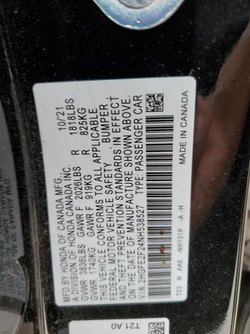 2022 HONDA CIVIC LX - 2HGFE2F24NH538527