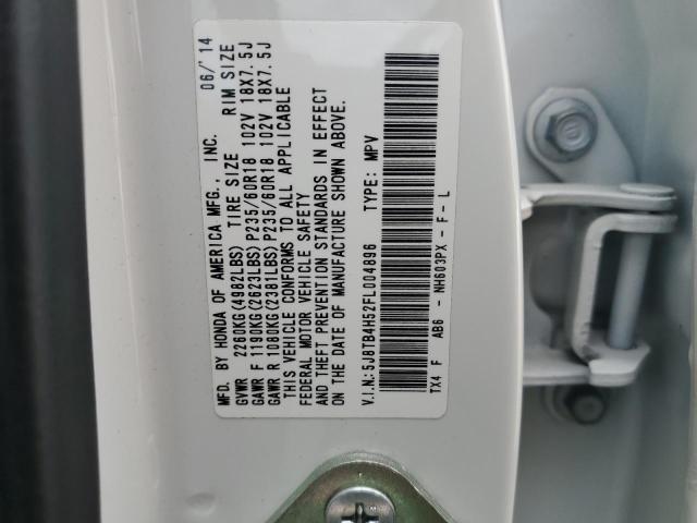 5J8TB4H52FL004896 Acura Rdx Technology