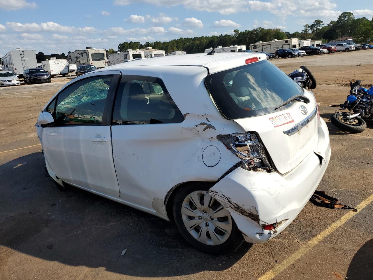 2013 Toyota Yaris vin: JTDJTUD35DD559047