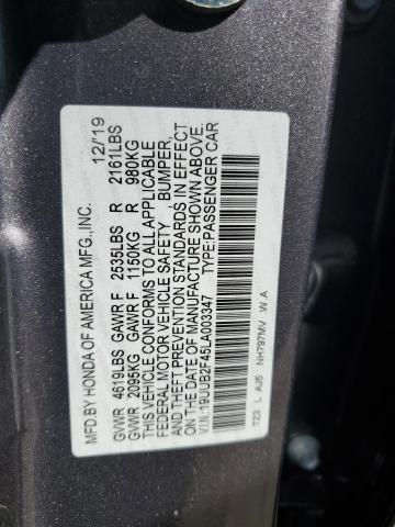 19UUB2F45LA003347 Acura TLX TECHNO 12