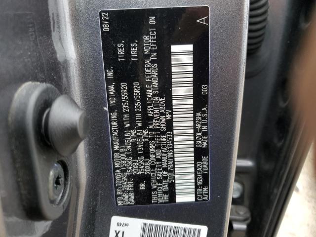 VIN 5TDLZRAH1NS134533 2022 Toyota Highlander, Xse no.13