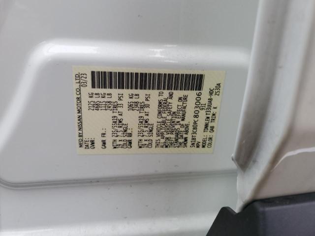 5N1BT3CB0PC803006 Nissan Rogue Sl