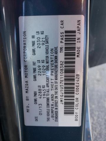 JM1GJ1U57E1108382 Mazda 6 SPORT