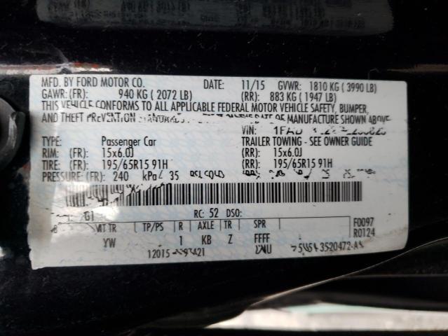 1FADP3E22GL233823 Ford FOCUS S