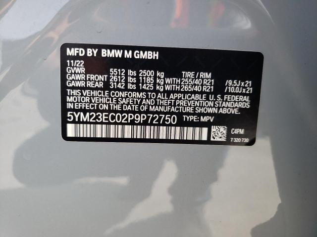 5YM23EC02P9P72750 | 2023 BMW X4 M