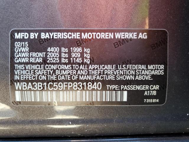 WBA3B1C59FP831840 BMW 320 I