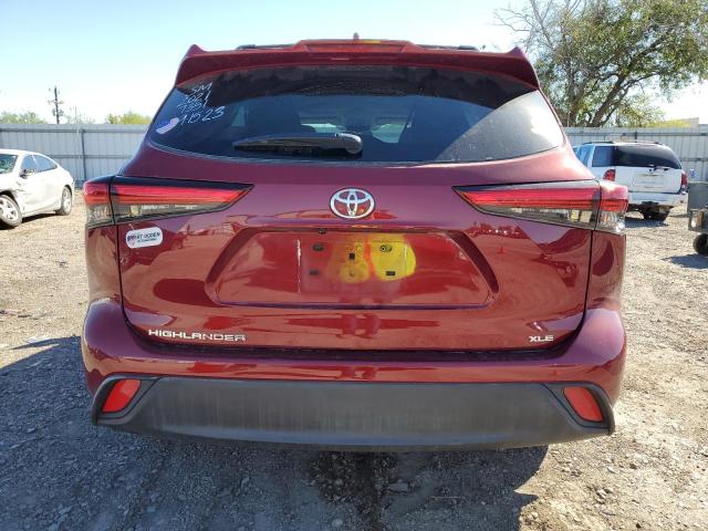 VIN 5TDGZRAH5MS537351 2021 Toyota Highlander, Xle no.6