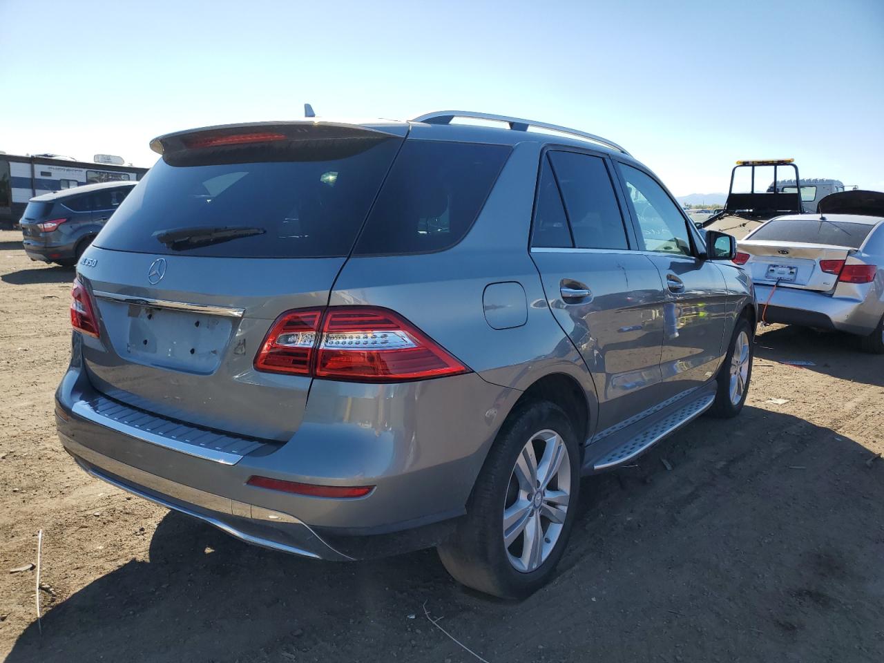 Lot #2166076447 2015 MERCEDES-BENZ ML 350