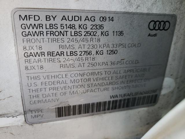 VIN WA1UFAFL8FA048298 2015 Audi A4, Premium Plus no.13