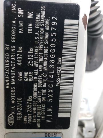 2016 KIA OPTIMA LX 5XXGT4L38GG055792