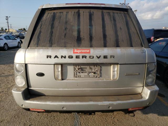 SALMF13466A213079 Auction: COPART Lot: 72785863 Location: CA - LOS ANGELES SALMF13466A213079 LAND ROVER RANGEROVER 2006 SILVER Photo 6