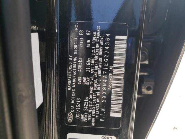5XXGN4A71EG274364 KIA OPTIMA EX
